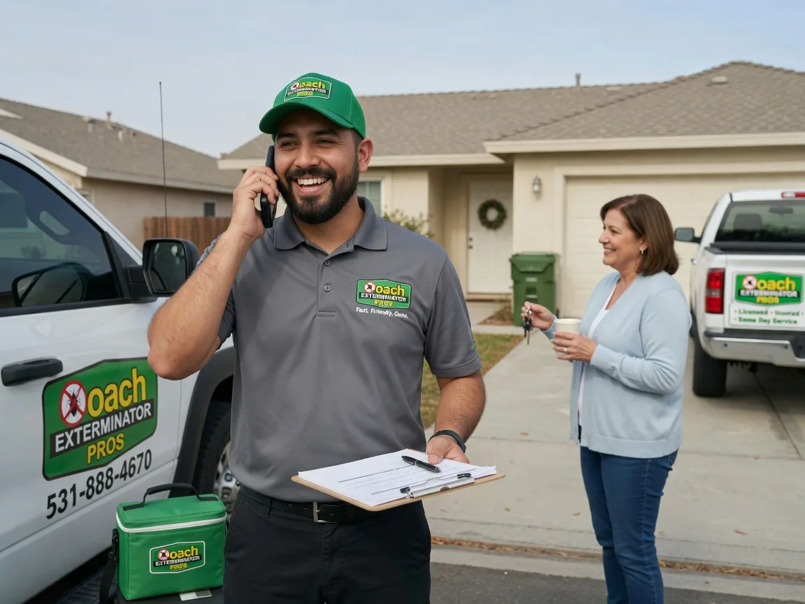 Pest Control Roach Exterminator East Sparta, OH FAQs